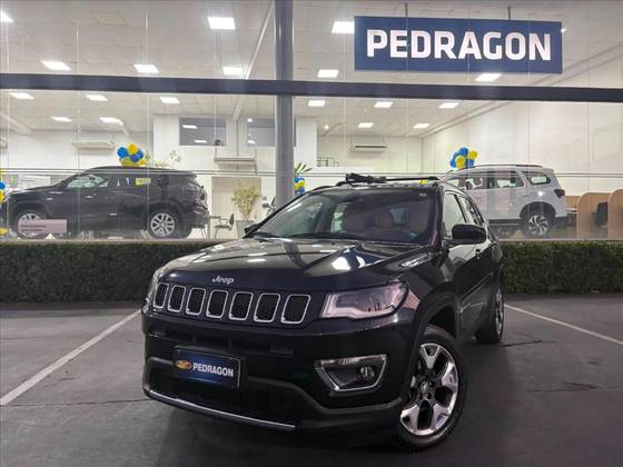 JEEP COMPASS 2.0 16V FLEX LIMITED AUTOMÁTICO JEEP COMPASS 2.0 16V FLEX LIMITED AUTOMÁTICO